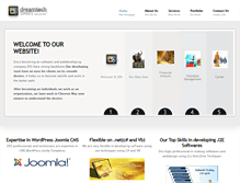 Tablet Screenshot of dreamtech.in