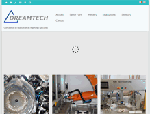 Tablet Screenshot of dreamtech.fr